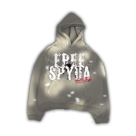 DISTRESSED "SPYDA" HOODIE